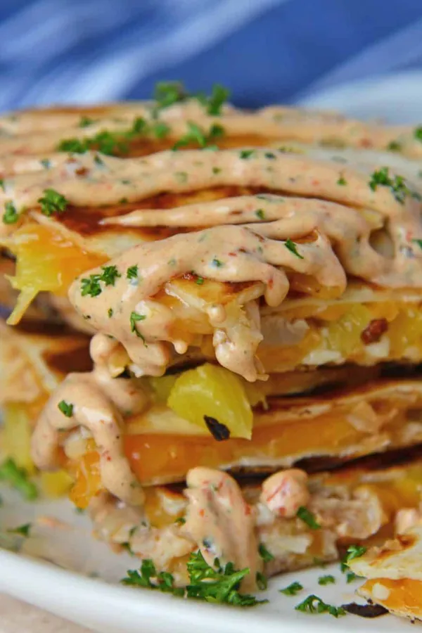 BBQ Chicken Quesadilla