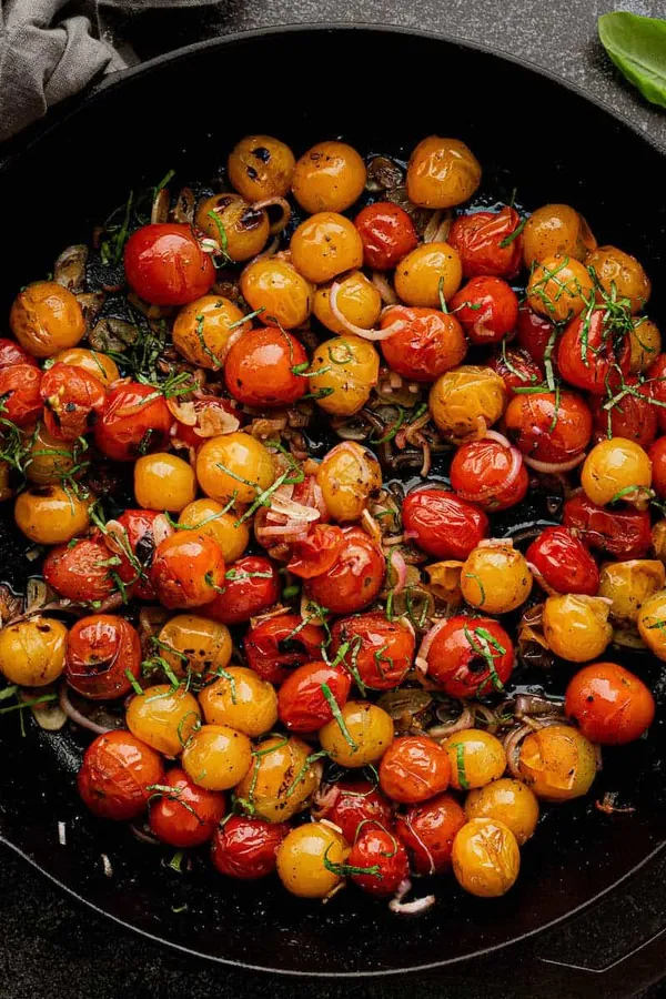 Blistered Tomatoes