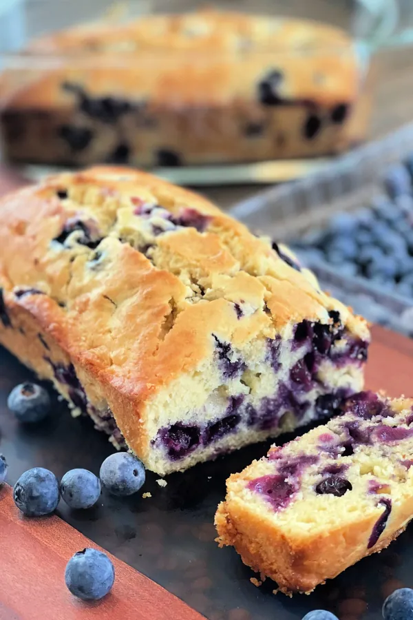 Blueberry Cream Cheese Bread