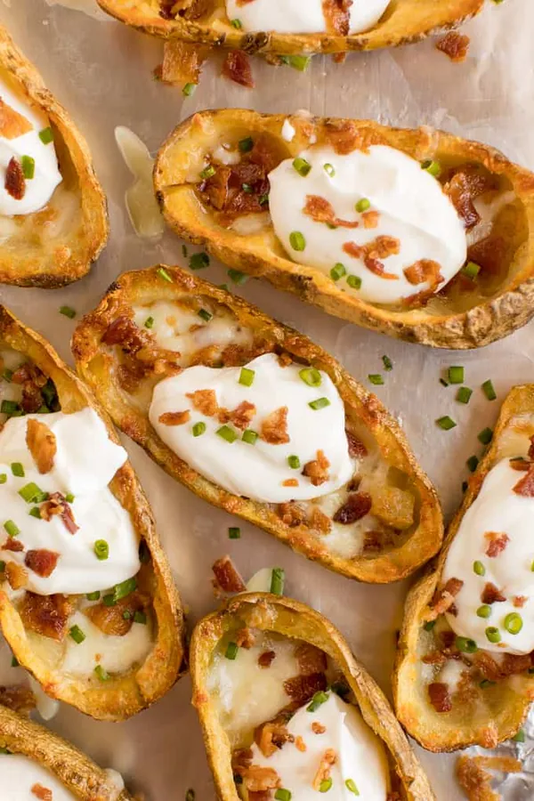 Cheesy Potato Skins