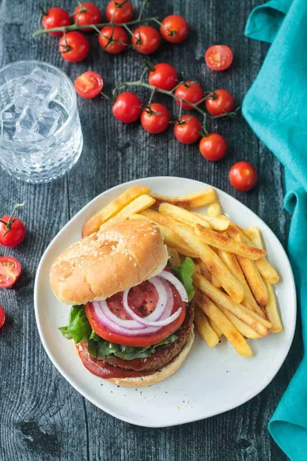 Chickpea Veggie Burger
