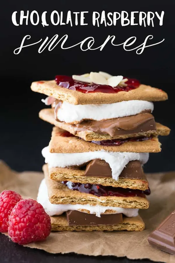 Chocolate Raspberry S'mores