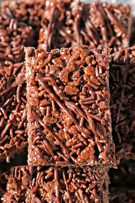 Chocolate Rice Krispie Treats