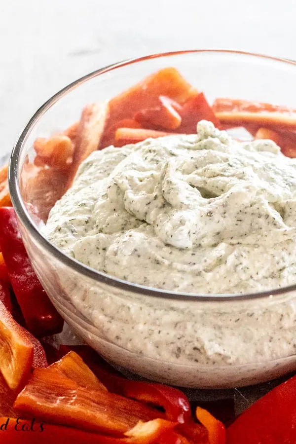 Cottage Cheese Ranch Dip