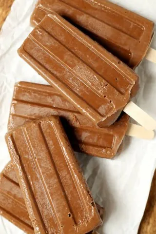 Creamy Avocado Fudgesicles (Dairy Free, Gluten Free, Vegan)