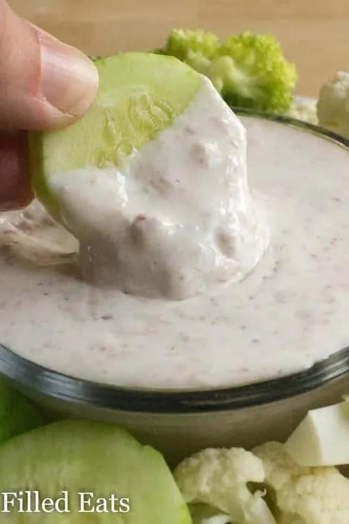 Creamy Bacon Cottage Cheese Dip