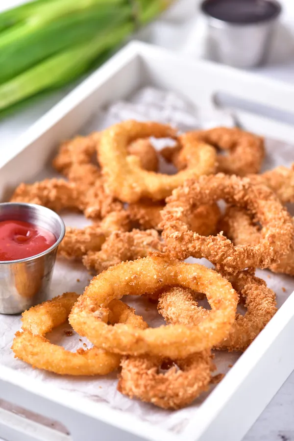 Crispy Air Fried Onion Rings