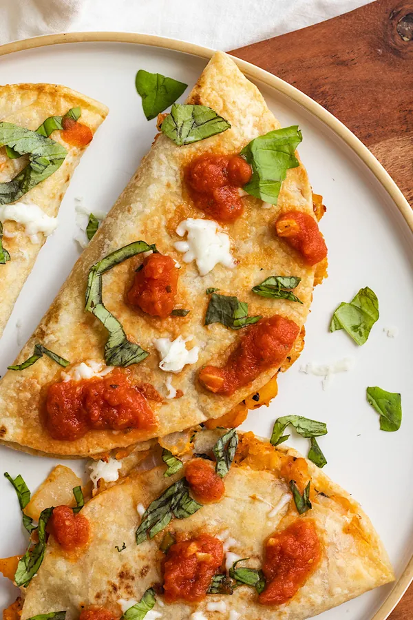 Crispy Pizza White Bean Tacos (vegetarian)