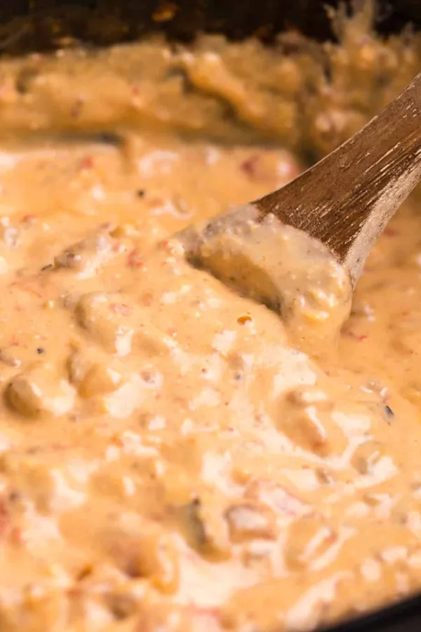 Crockpot Cheeseburger Dip