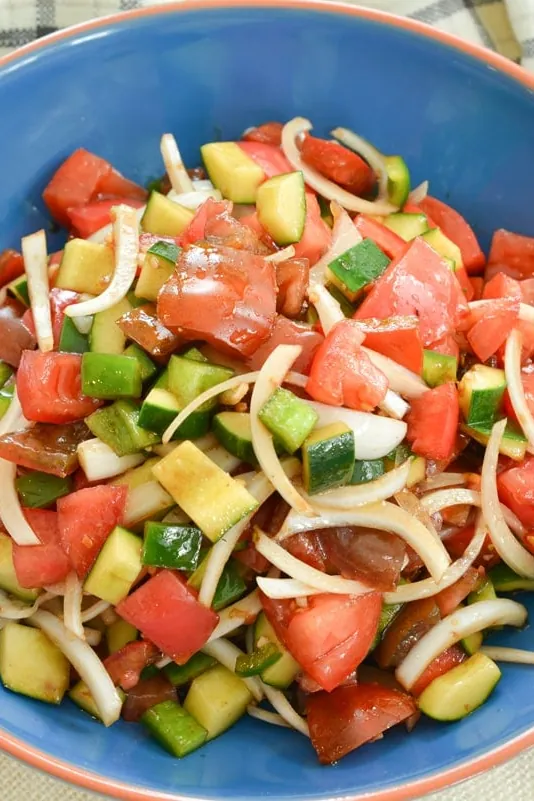 Cucumber Tomato Salad