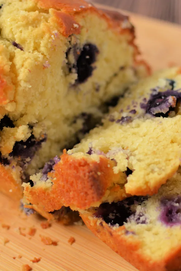 Easy Blueberry Muffin Bread Recipe