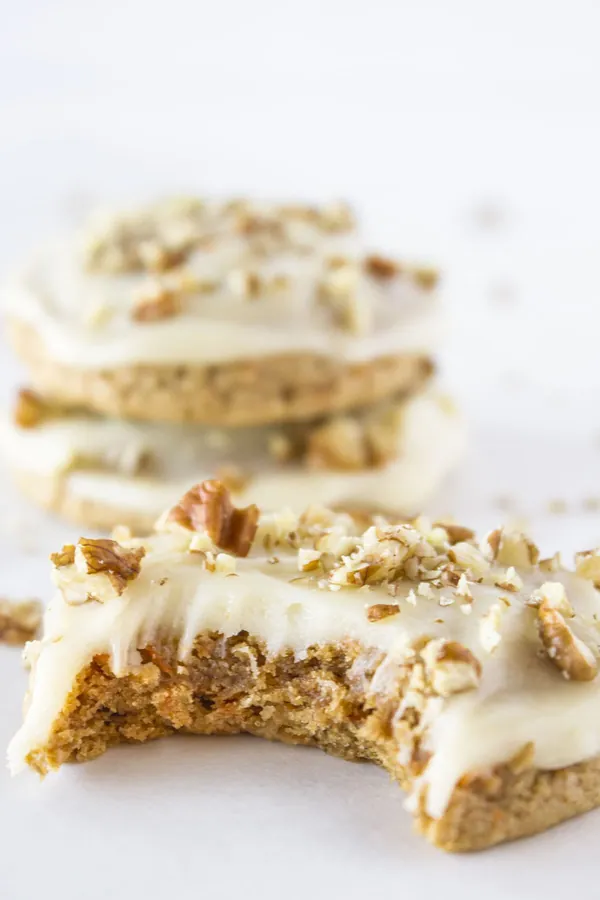 Easy Carrot Cake Cookies with Cake Mix