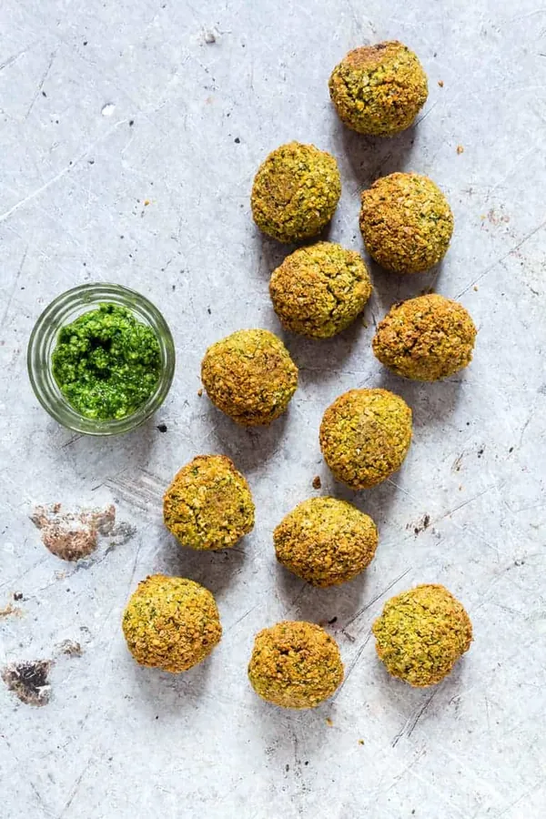 Easy Falafel Recipe With Wild Garlic
