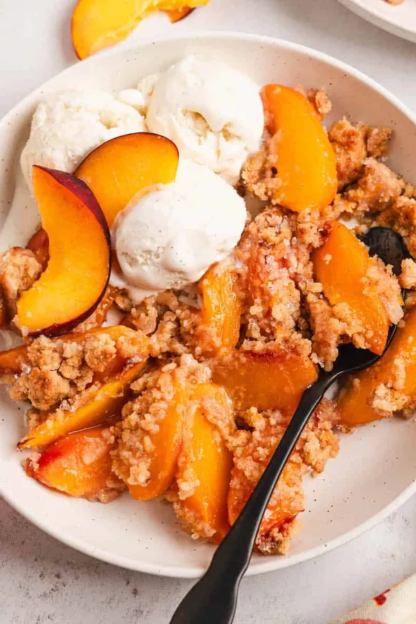 Fresh Peach Cobbler Recipe