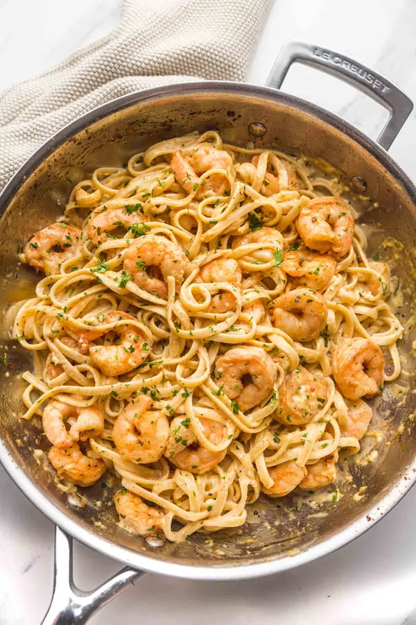Garlic Shrimp Pasta Recipe