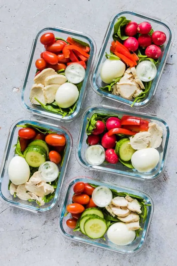 Healthy Chicken Meal Prep Bowls (Zero WW Freestyle Points)