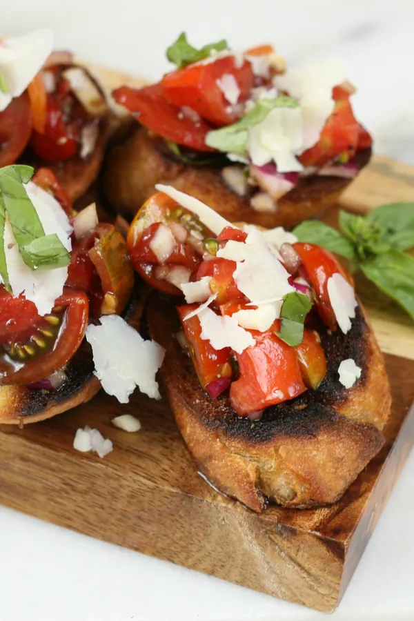 Heirloom Tomato Bruschetta