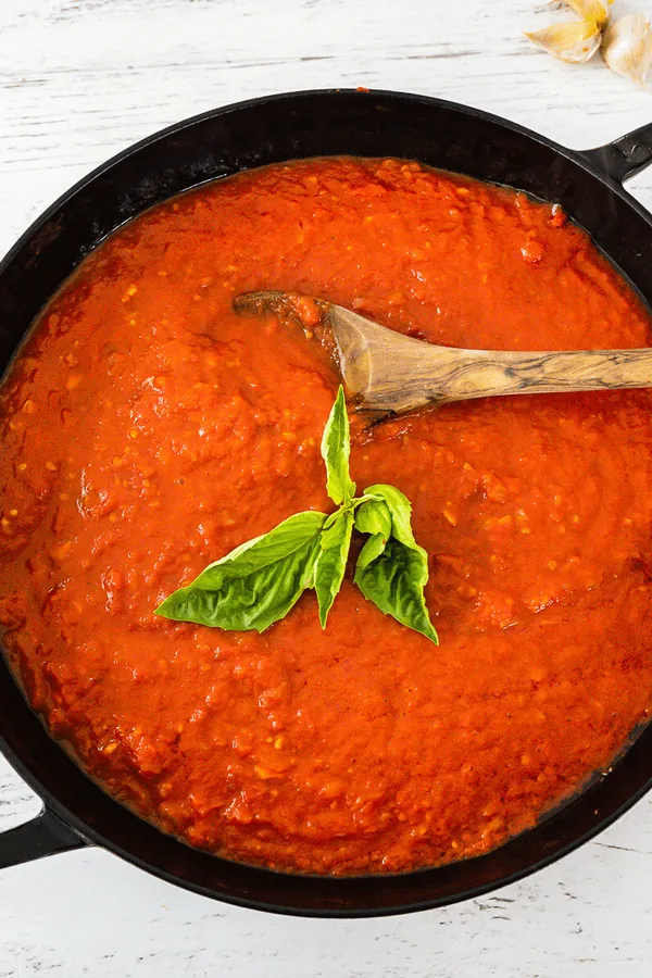 Homemade Italian Marinara Sauce Recipe