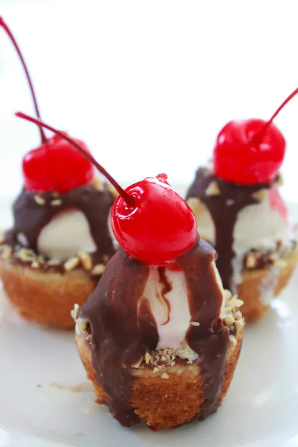 Ice Cream Sundae Cookie Bites