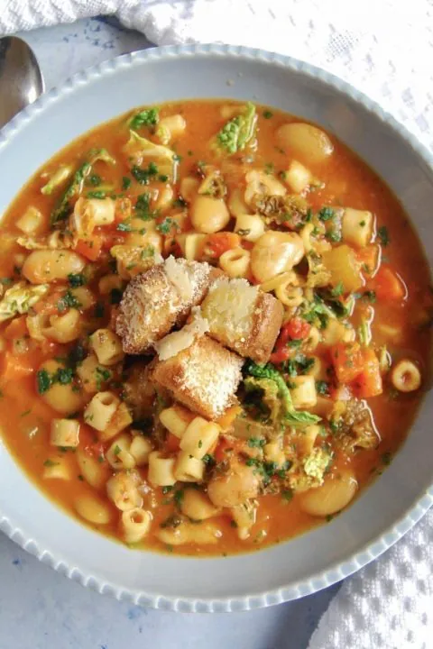 Instant Pot Minestrone Soup