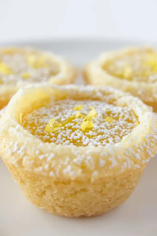 Lemon Bar Cookie Cups Recipe