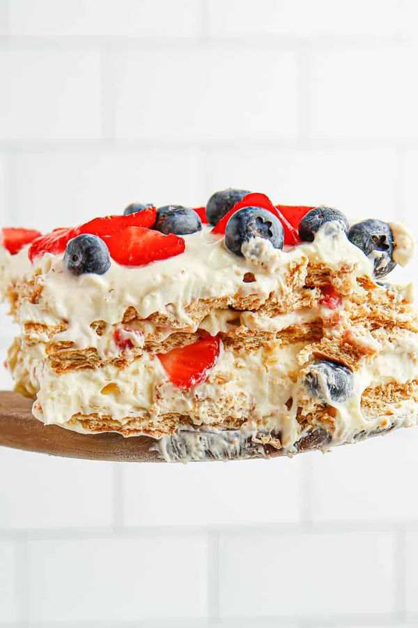 Mixed Berry Icebox Cake