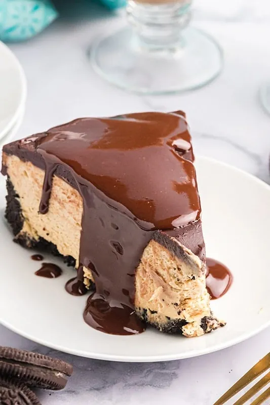 No Bake Peanut Butter Cheesecake