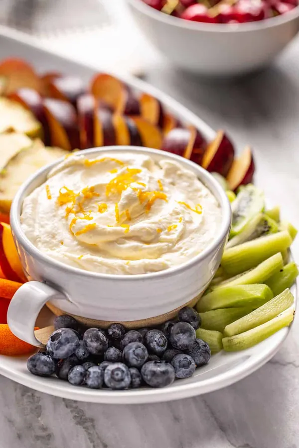 Orange Fruit Dip