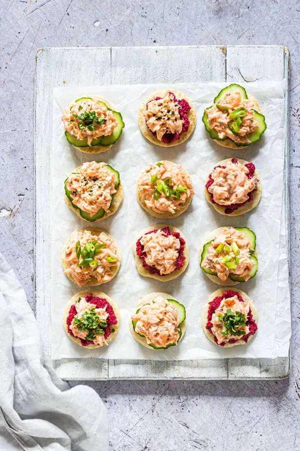 Salmon Blinis