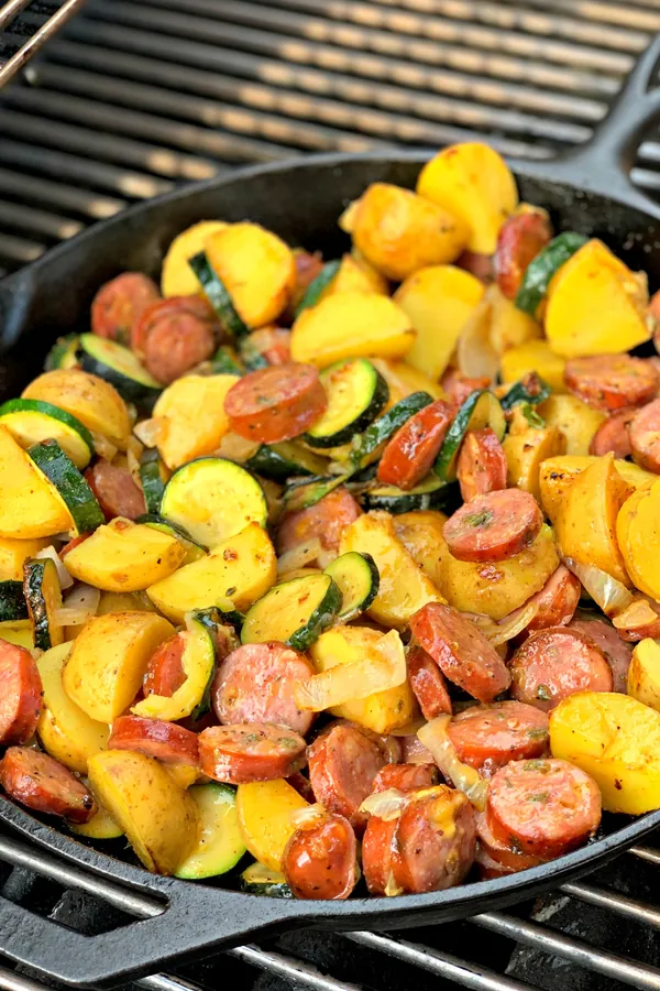 Simple Chupacabra Sausage Skillet