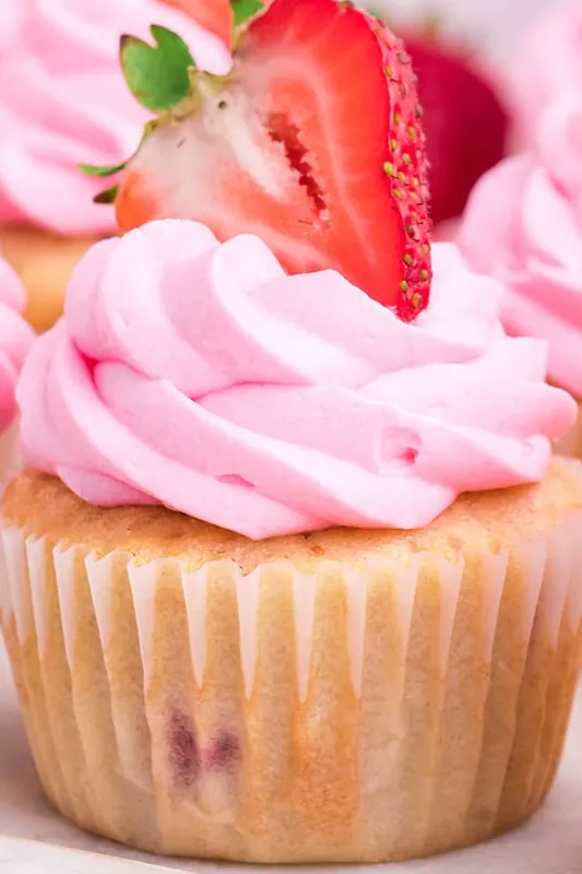 Strawberry Cupcakes