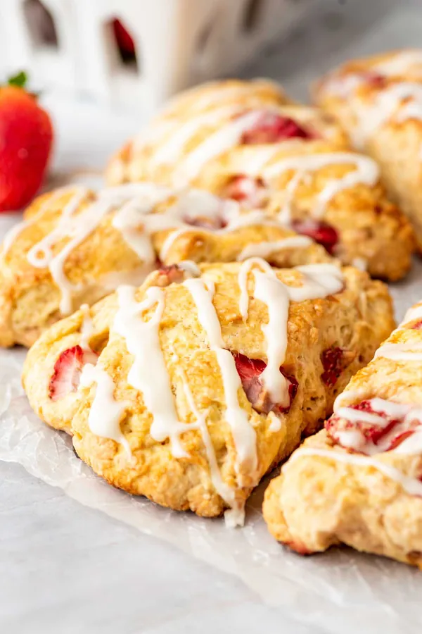 Strawberry Scones
