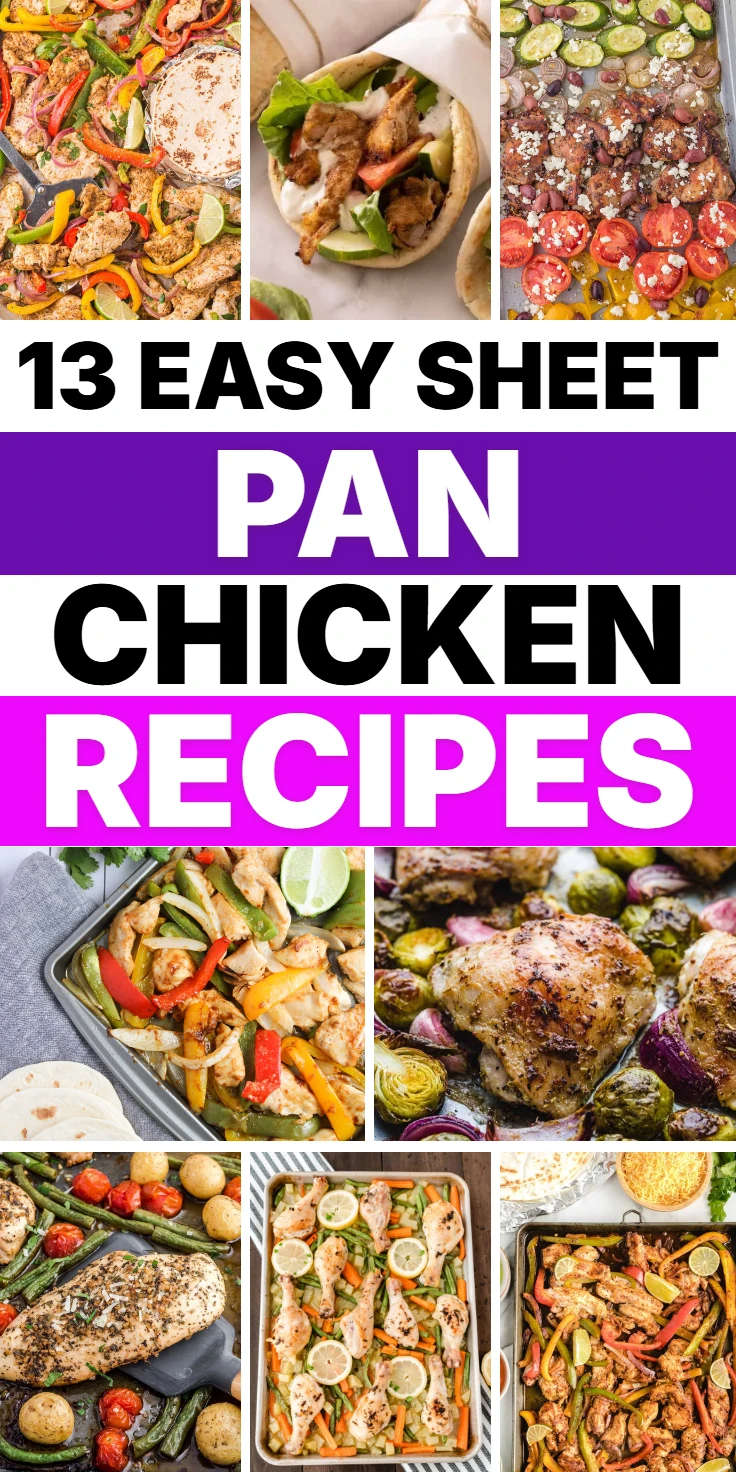 sheet pan chicken recipes