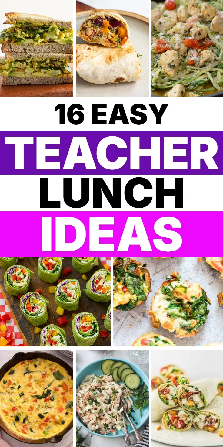 Teacher Lunch Ideas
