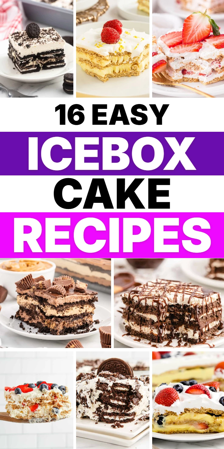 icebox cake recipes