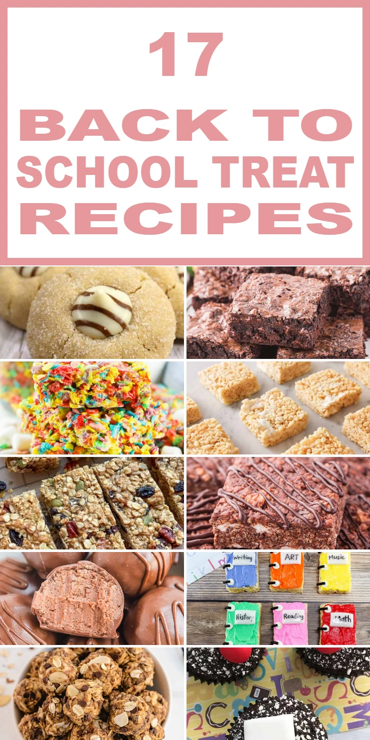 Back to School Treat Recipes