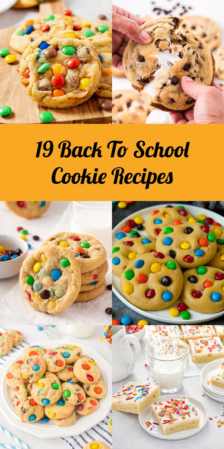 Back to School Cookie Recipes
