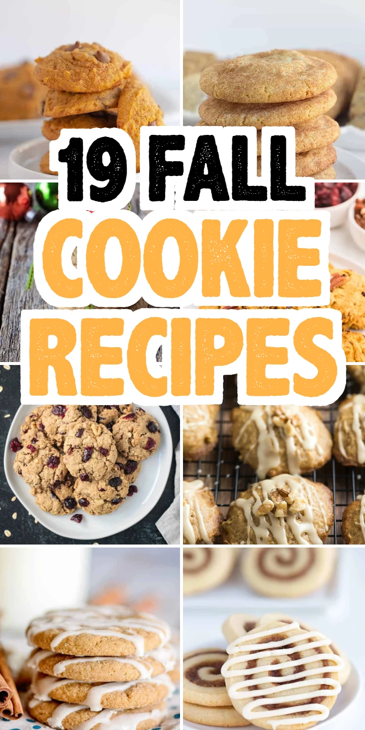 Fall Cookie Recipes
