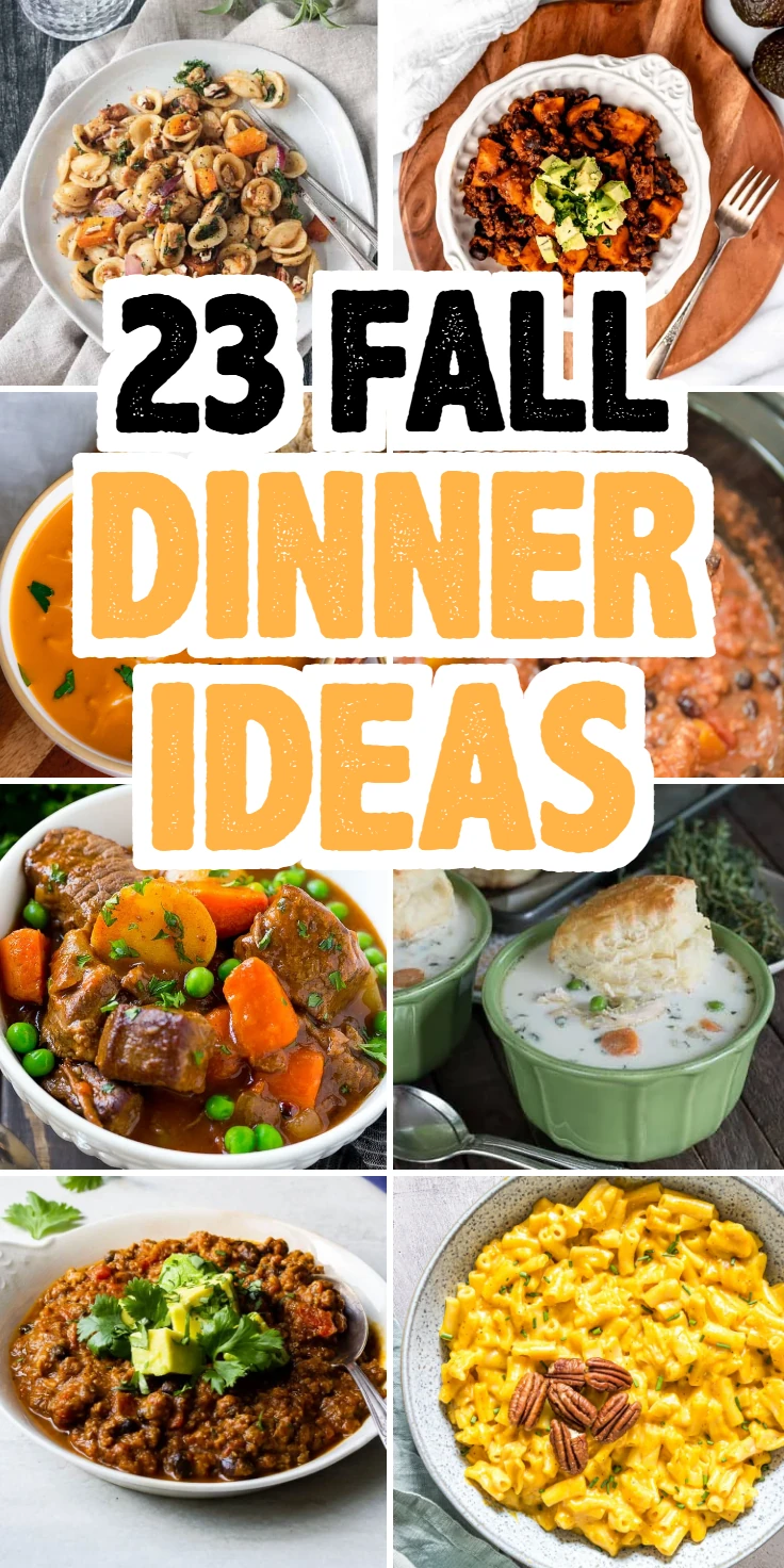 Fall Dinner Ideas
