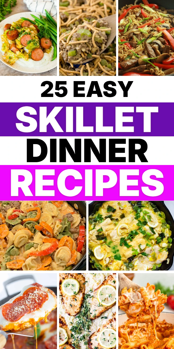 skillet dinner recipes