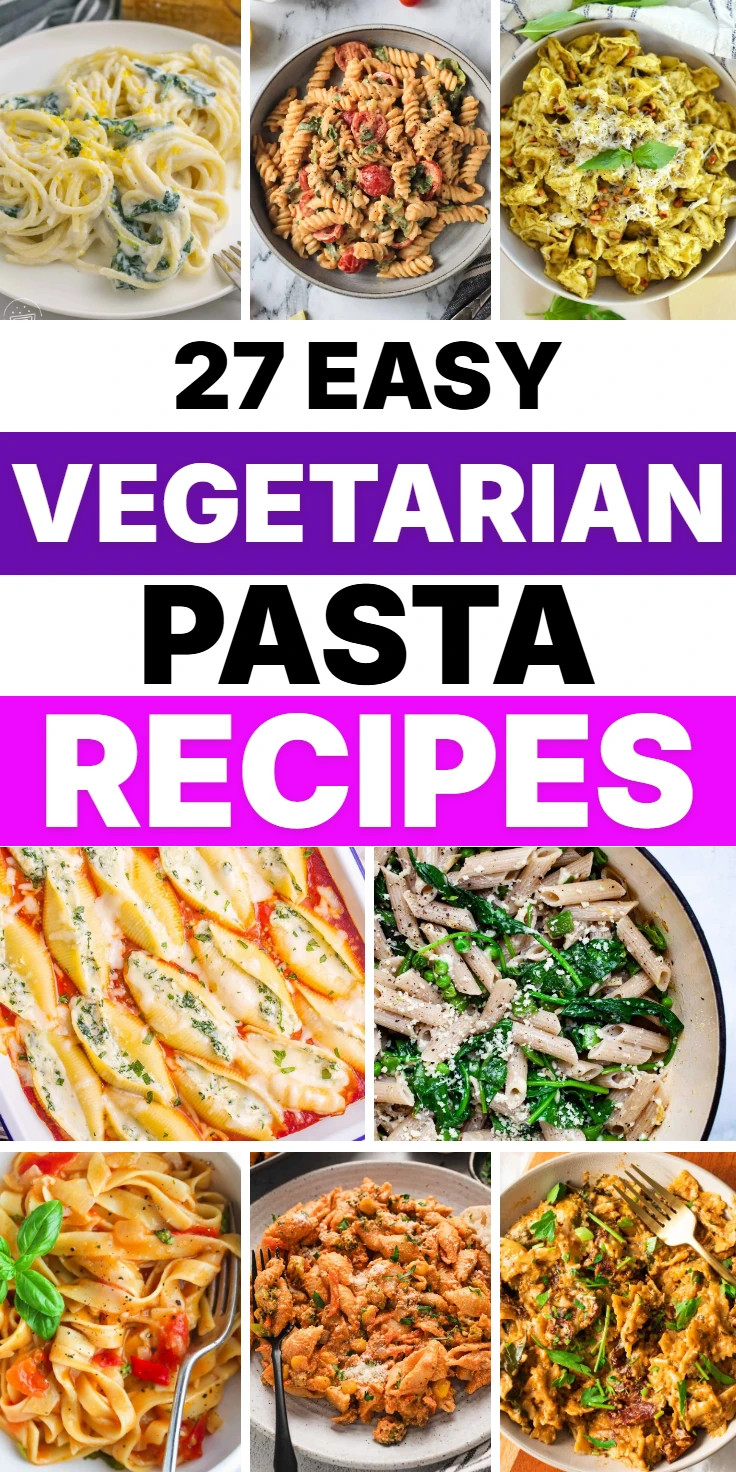 vegetarian pasta recipes