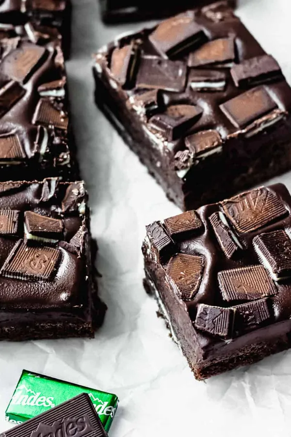 Andes Mint Brownies
