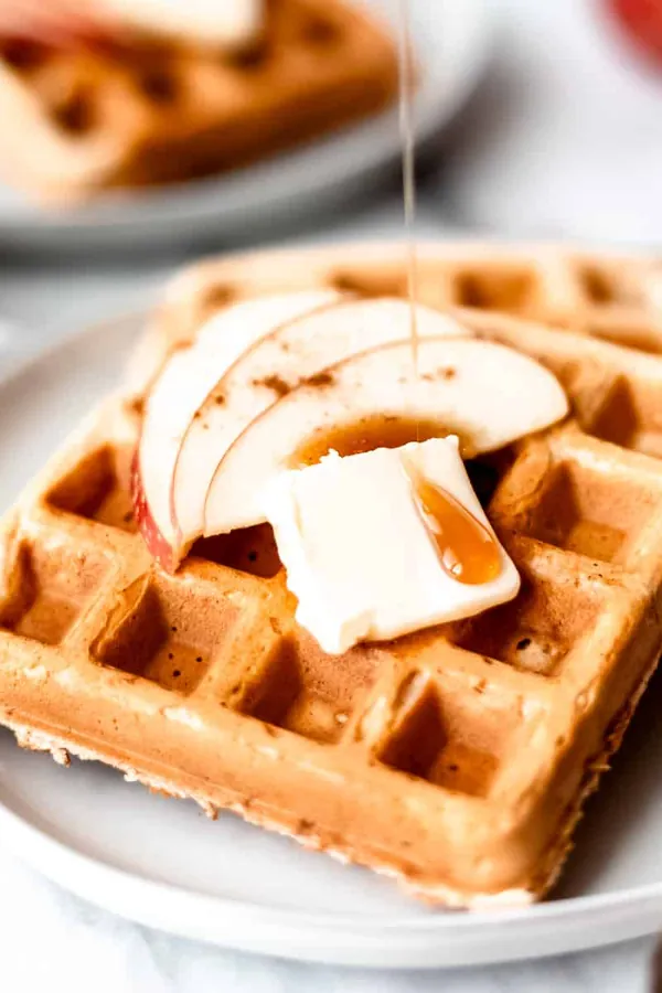 Apple Cinnamon Waffles