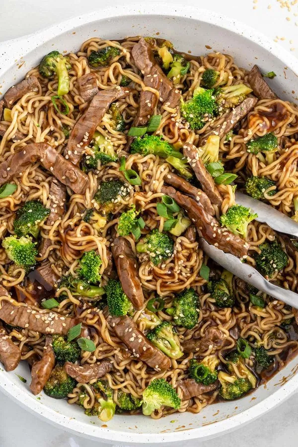 Beef Ramen Stir Fry