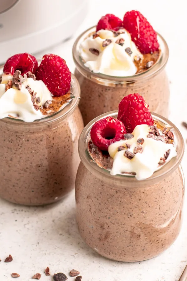 Blended Chocolate Chia Pudding Recipe