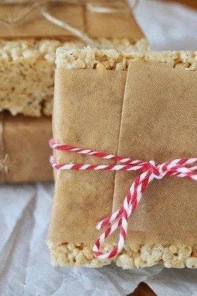 Brown Butter Rice Krispie Treats