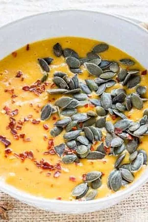 Butternut Squash Soup with Star Anise {Vegan, GF}