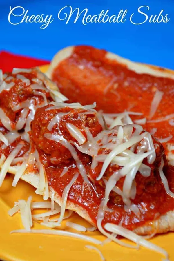 Cheesy Meatball Subs