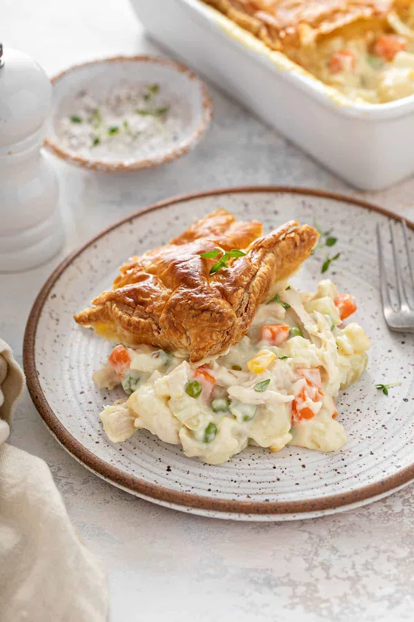 Chicken Pot Pie Casserole