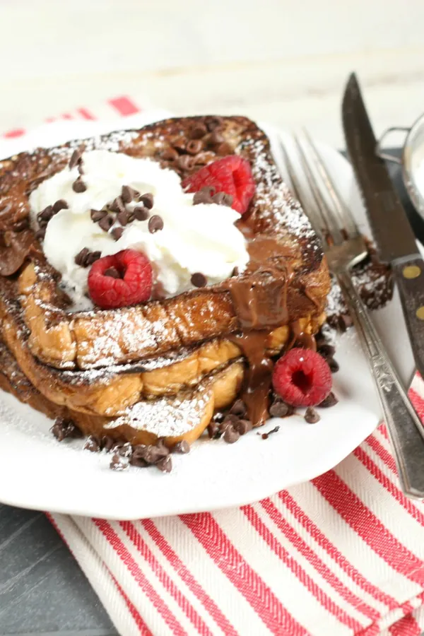 Chocolate Brioche French Toast
